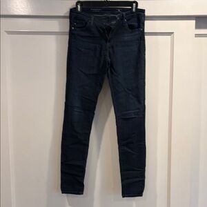 AG Adriano Goldschmied Dark Navy Skinny Jeans